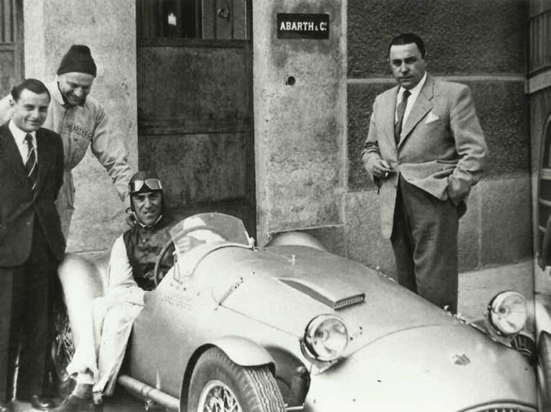 Tazio Nuvolari sulla 204A