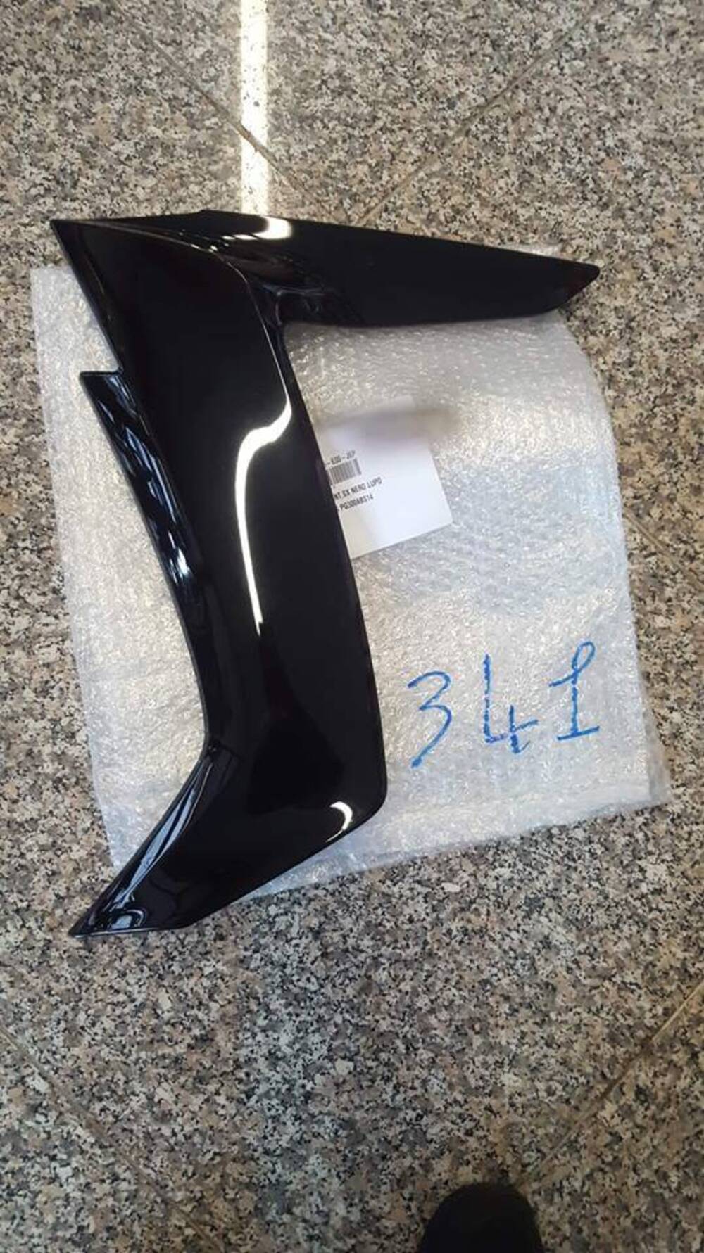 FASCIONE ANT. SX NERO DOWNTOWN 350 Kymco