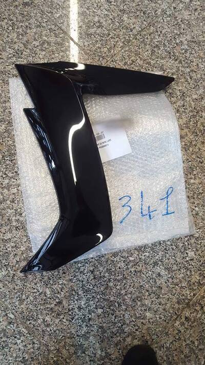 FASCIONE ANT. SX NERO DOWNTOWN 350 Kymco