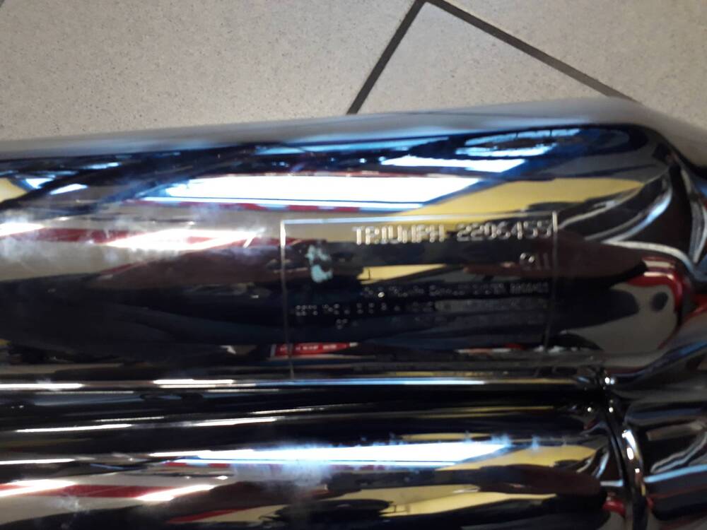 scarichi originali triumph bonneville 865