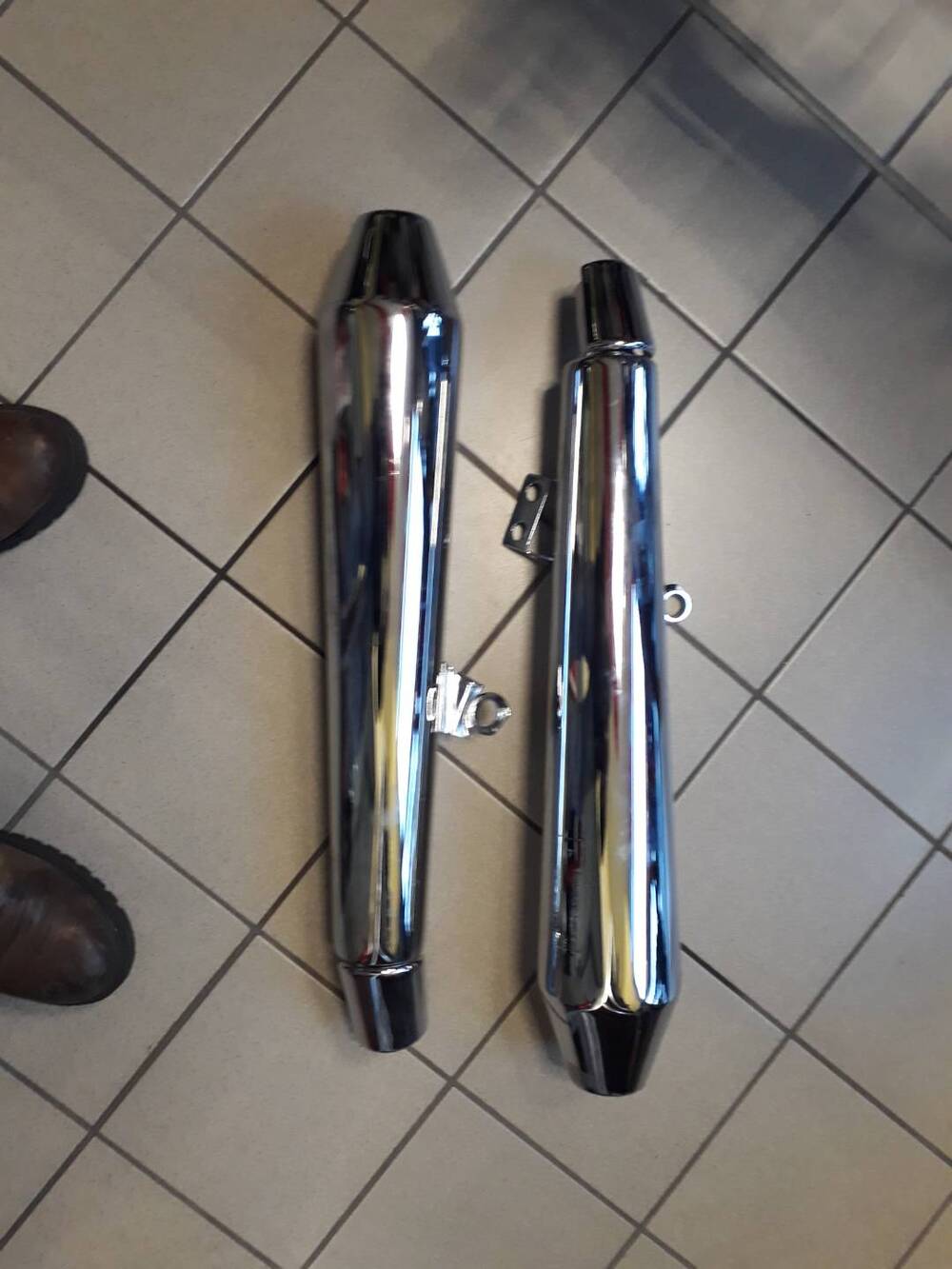 scarichi originali triumph bonneville 865 (2)