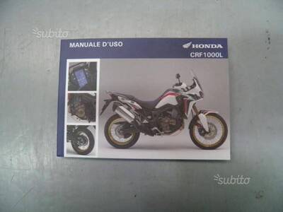 LIBRETTO USO E MANUTENZIONE AFRICA TWIN ym18/19 Honda