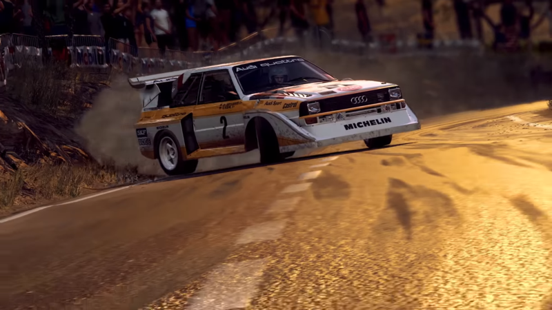 Il fischio del turbo dell&#039;Audi Sport quattro S1 E2 &egrave; inconfondibile