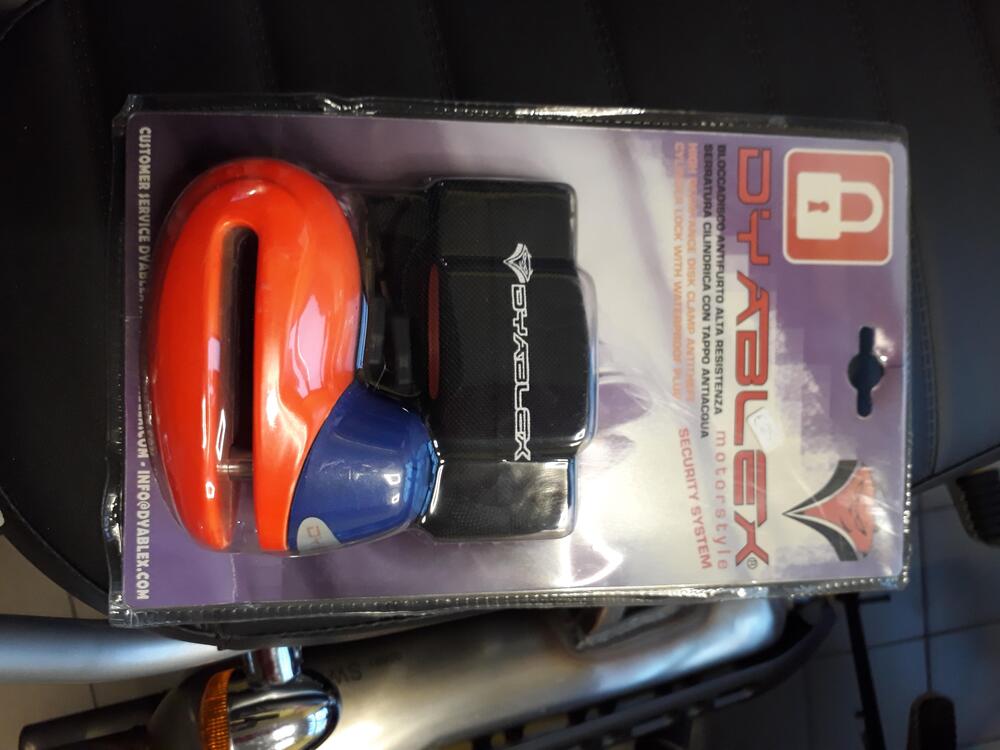 blocca disco nuovo Abus