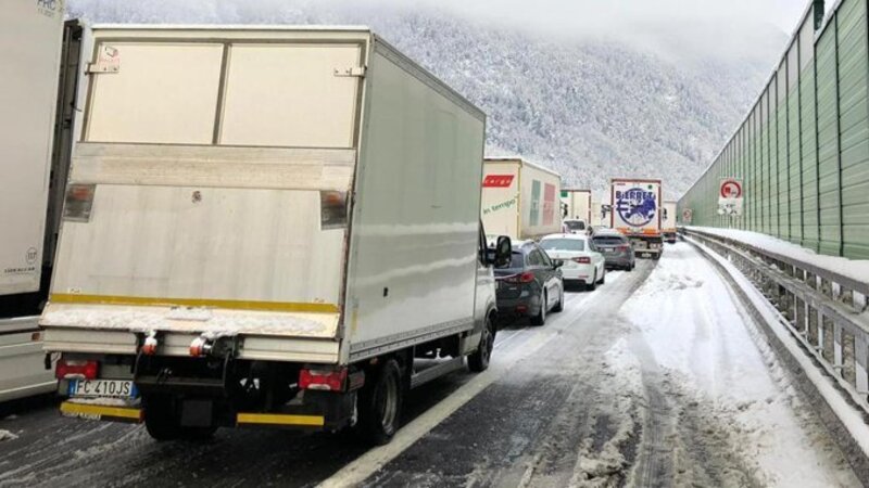 Maltempo: Brennero (A22) chiusa per neve