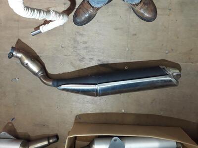 scarico originale honda hornet 600