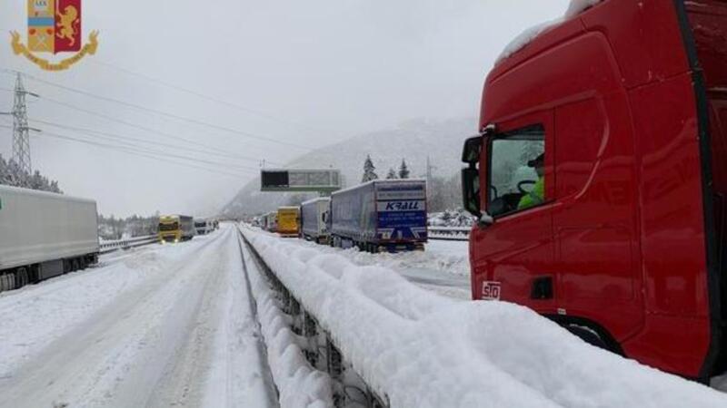 Autostrada del Brennero: dopo il blocco riapre un tratto A22 con tanti disagi