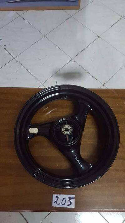 RUOTA ANT. INTEGRALE NERA APRILIA SR 50 1992 1996 Grimeca