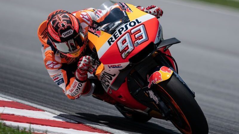 MotoGP test. M&aacute;rquez: "Pensavo di non poter guidare"
