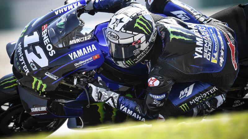 MotoGP test. Vi&ntilde;ales: "La moto mi &egrave; piaciuta"