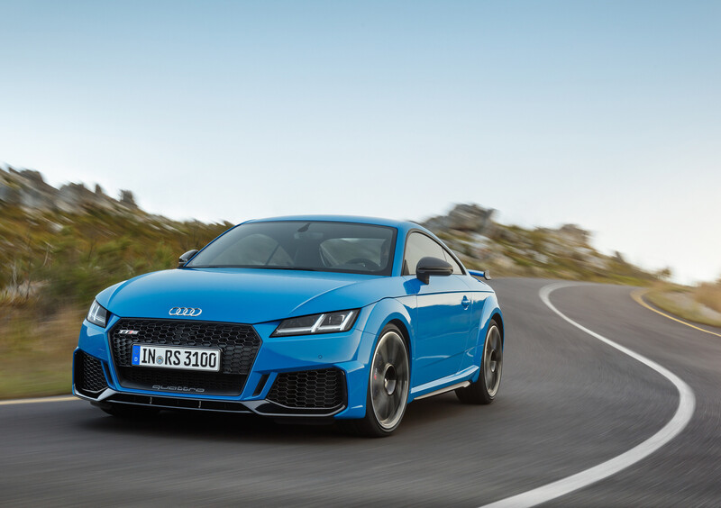 Audi TT RS 2019, restyling per la sportcar di Ingolstadt