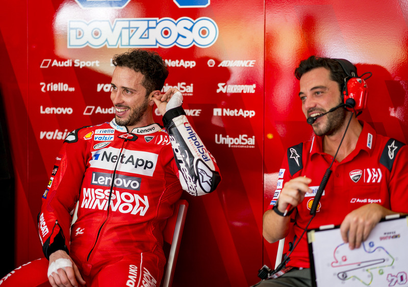 MotoGP test. Dovizioso: "La classifica &egrave; poco veritiera"