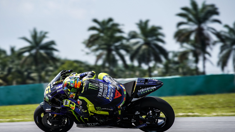 MotoGP test. Rossi: &quot;Preoccupato se la gara fosse domani&quot;