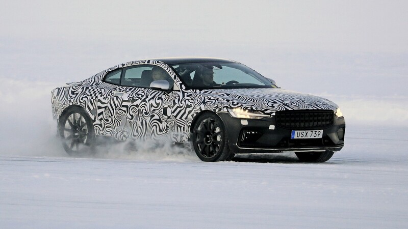 Polestar 1: test sulla neve per la supercar ibrida svedese [Foto]