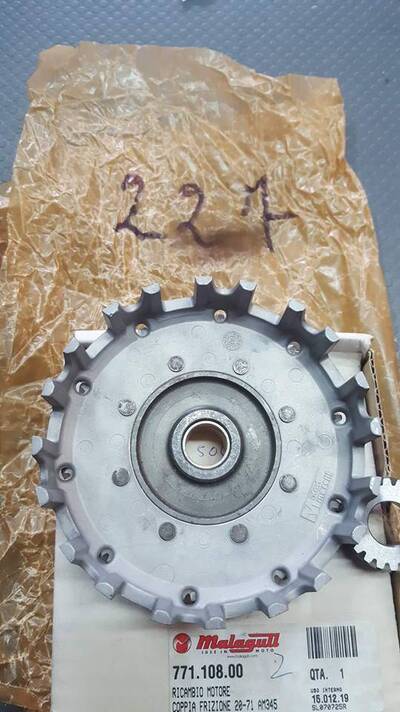 COPPIA FRIZIONE 20/71 AM345 Malaguti