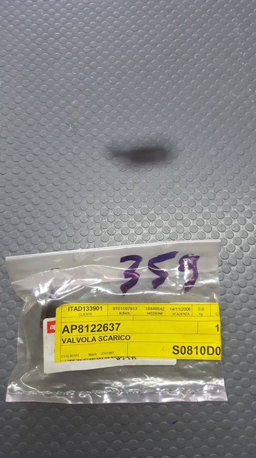 VALVOLA SCARICO LEONARDO 250 ST 250 Aprilia