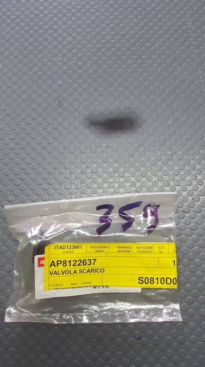 VALVOLA SCARICO LEONARDO 250 ST 250 Aprilia