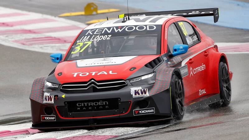 WTCC, qualifiche Francia: pole per L&oacute;pez