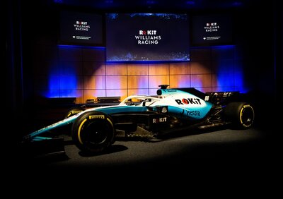 F1 2019: Williams, tolti i veli alla nuova livrea