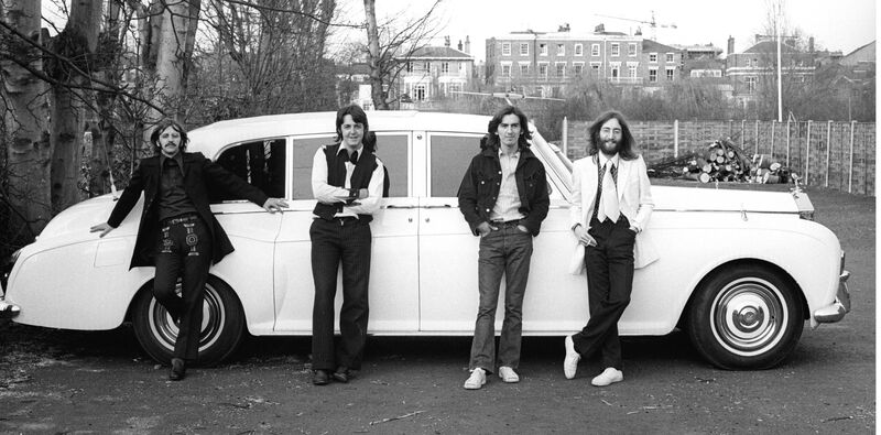 I Beatles e una Rolls