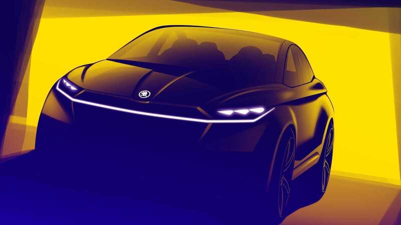 Skoda Vision iV, il teaser in attesa di Ginevra