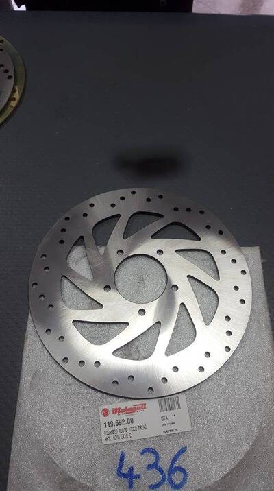 DISCO FRENO ANT. CENTRO 125 160 Malaguti