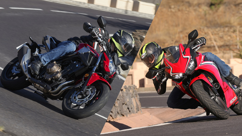 Honda CB500F e CBR500R 2019, TEST: naked o carenata, divertimento assicurato