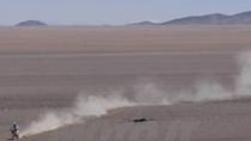 Dakar 2011. Despres penalizzato di 10 minuti. La quiete prima della tempesta