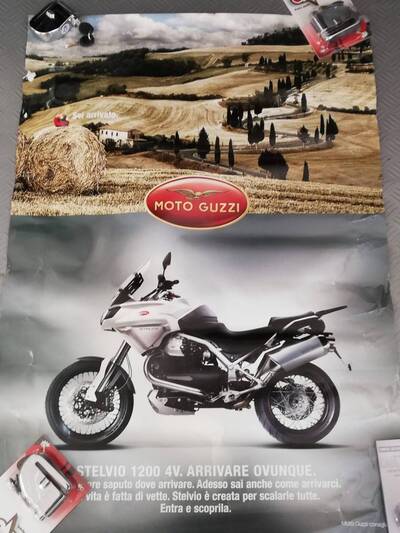 Poster Vintage Moto Guzzi