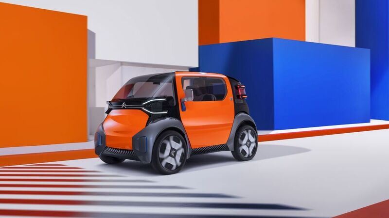 Citroen Ami One Concept, un cubo elettrico per la citt&agrave; [Video]