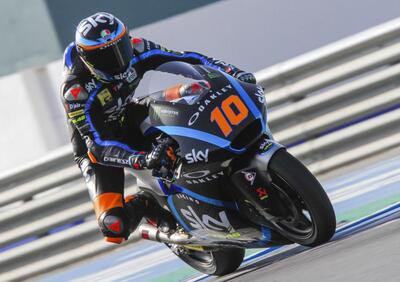 Test Moto2 e Moto3. Marini subito velocissimo