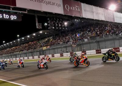 MotoGP 2019. I test di Losail... in versi