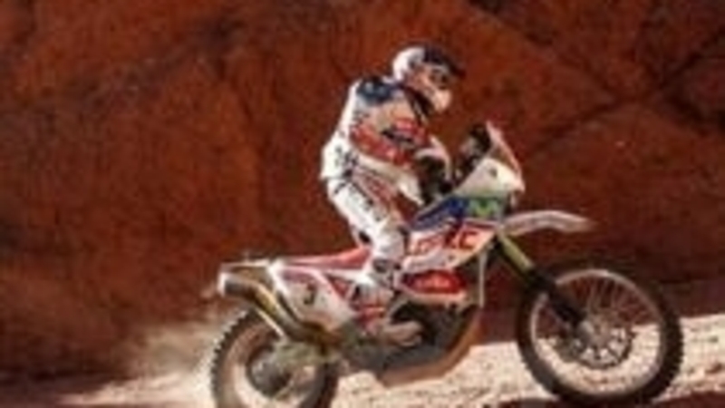 Dakar 2011, 7a Tappa. Prima vittoria di Francisco Lopez (Aprilia)