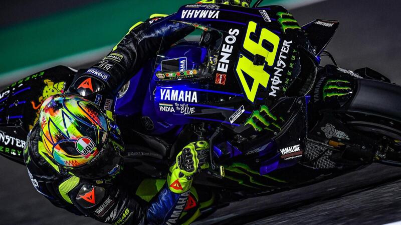 MotoGP test Qatar. Rossi: "Yamaha ha lavorato bene. Ma non basta"