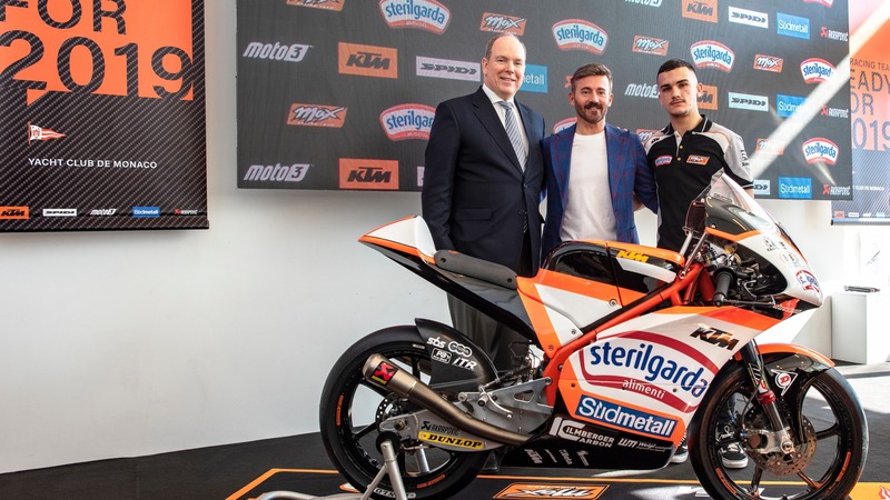 Biaggi e lo Sterilgarda Max Racing Team nel mondiale Moto3 con Canet