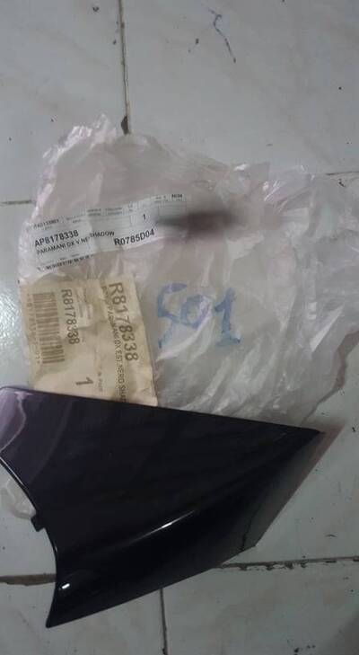 PARAMANI DX NERO SHADOW SCARABEO 500 Aprilia