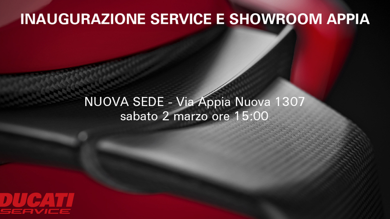 Ducati Service Appia inaugura la nuova sede