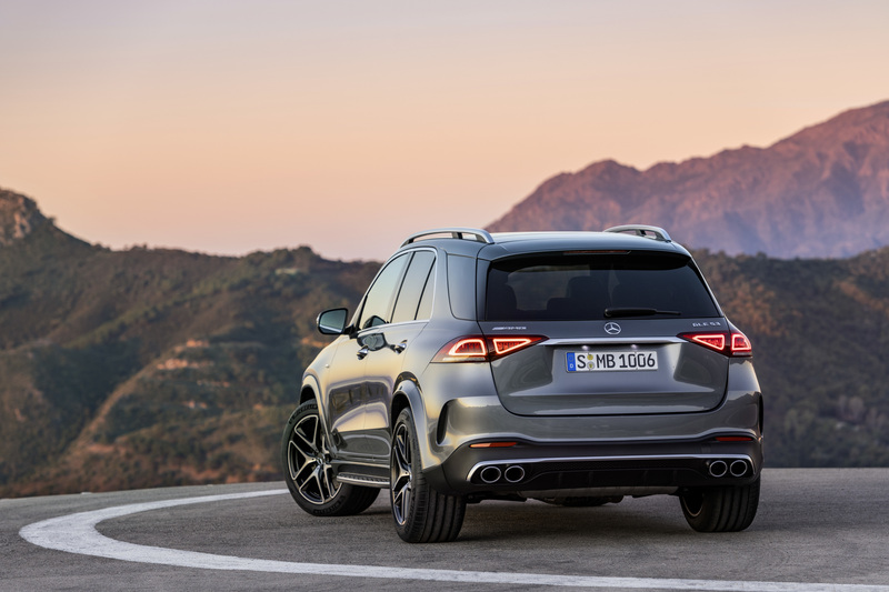 Il posteriore della nuova Mercedes-AMG GLE 53 4Matic+