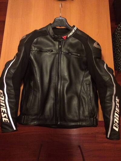 GIACCA PELLE DAINESE TAGLIA 52