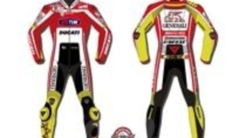 Dainese presenta le tute di Valentino Rossi e Nicky Hayden