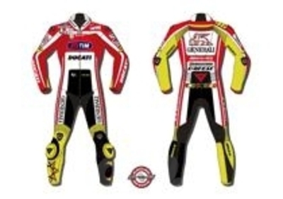 Dainese presenta le tute di Valentino Rossi e Nicky Hayden