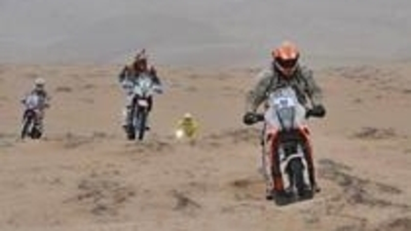 Dakar 2011. 9a Tappa. Vince Jonah Street (Yamaha)