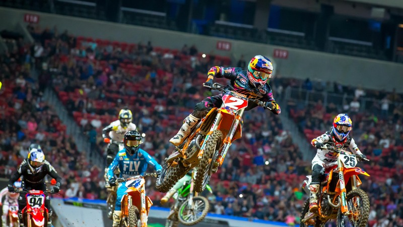 Supercross 2019, Atlanta: ancora Webb