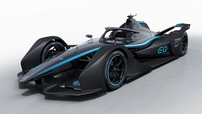 Formula E, Mercedes svela la livrea concept per il 2019/2020