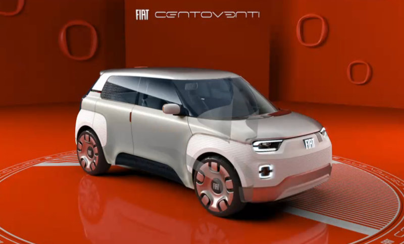 Fiat Centoventi concept: ecco le prime immagini &quot;live&quot;