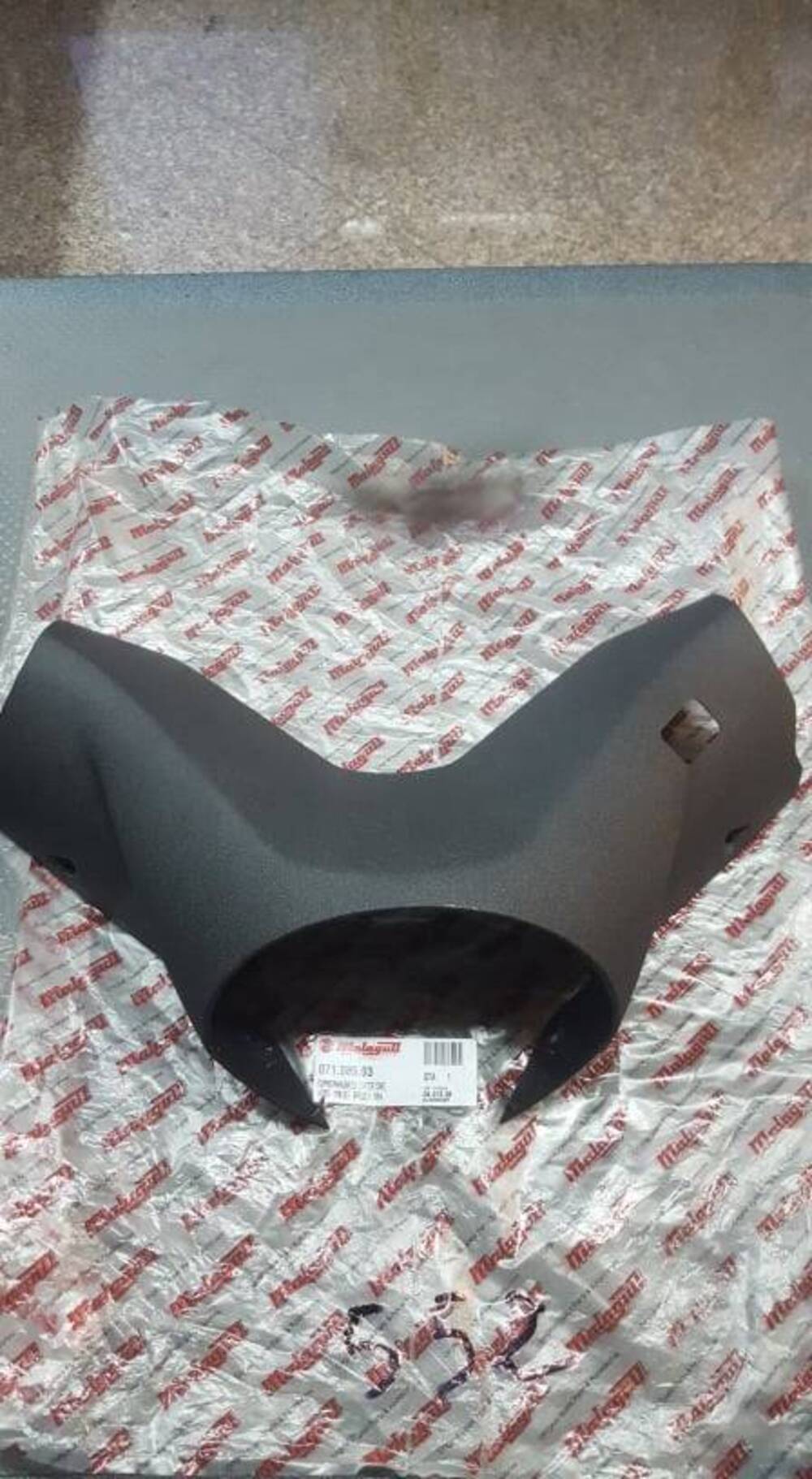 COPRIMANUBRIO INF. NERO SPIDERMAX 500 GT RS Malaguti