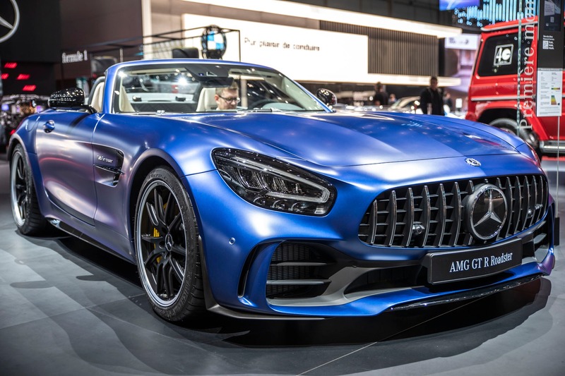 Mercedes AMG GT R Roadster, debutto al Salone di Ginevra 2019