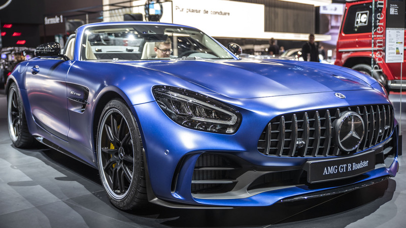 Mercedes AMG GT R Roadster, debutto al Salone di Ginevra 2019