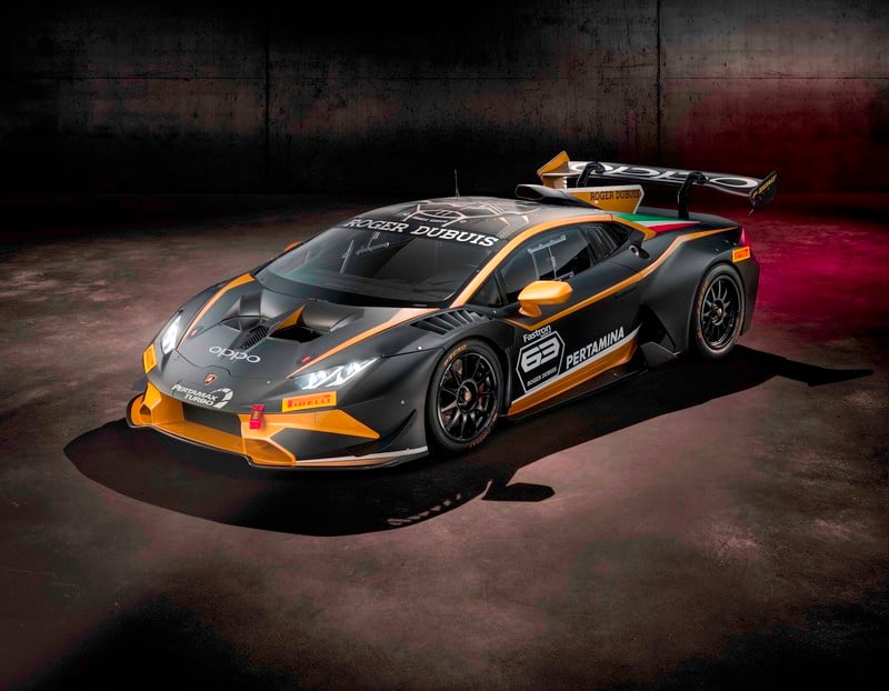 Lamborghini Huracan Super Trofeo Evo Collector 2019, speciale nero e oro