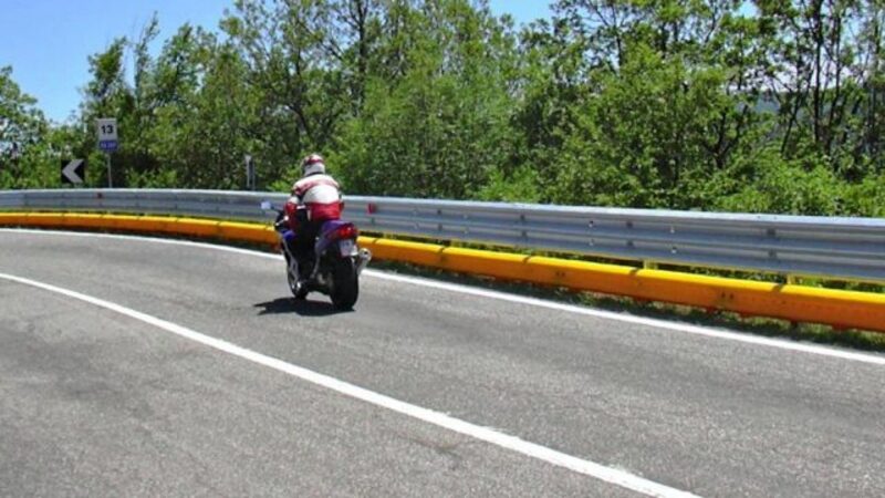 Roma Motodays: barriera salvamotociclisti allo stand ANAS